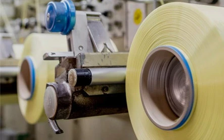 High-modulus filament yarns as strong and durable as virgin para-aramid